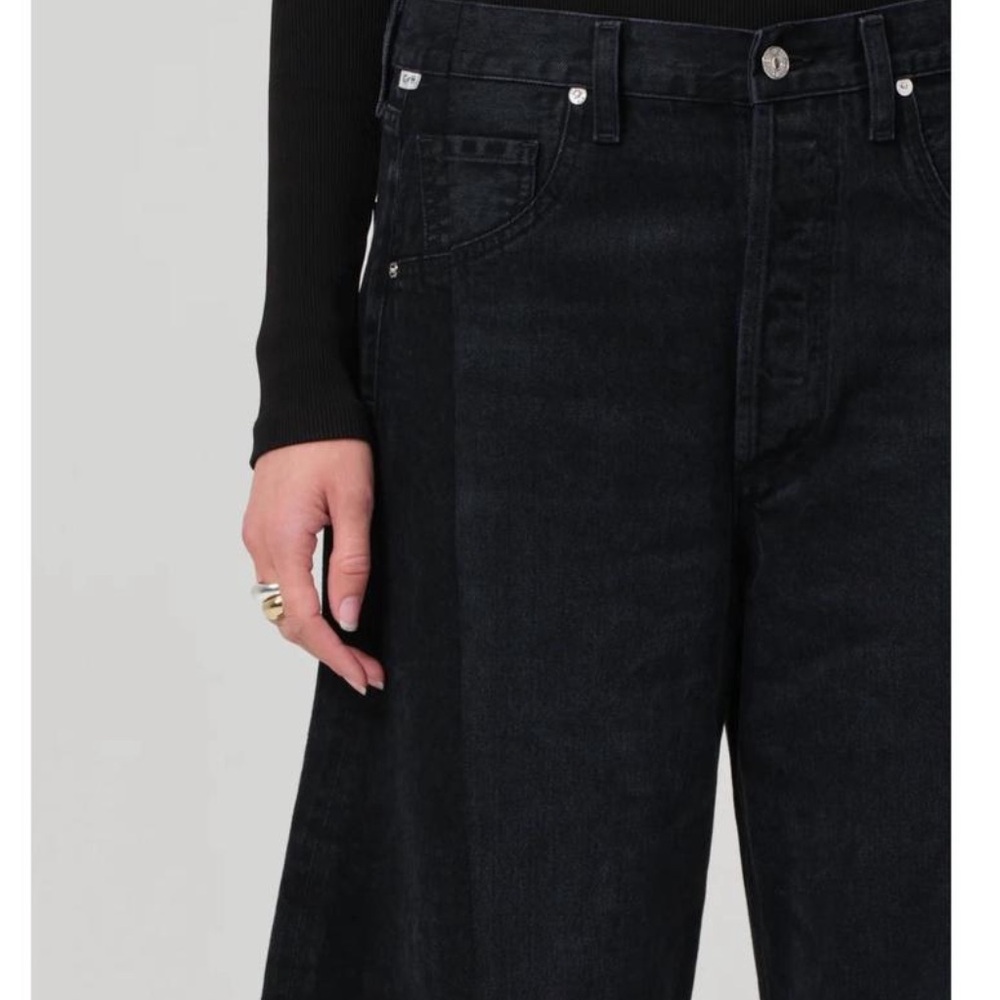 Citizens Of Humanity Pieced Horseshoe Jean in Stout - Picture 7 of 14